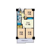 リゾンフルールの間取り画像
