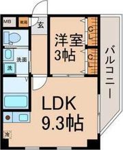 パークアベニュー東山の間取り画像