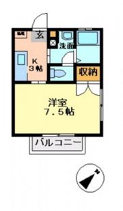 カーサ・ジラソーレの間取り画像