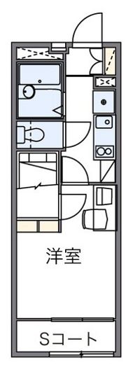 レオパレスMelodeyの間取り画像