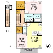 モラン司の間取り画像