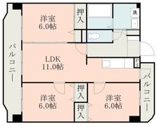 ルアールハイツの間取り画像