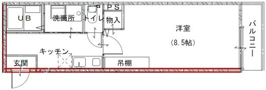 アークリード浜大津の間取り画像