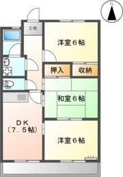 シャトーカナデの間取り画像