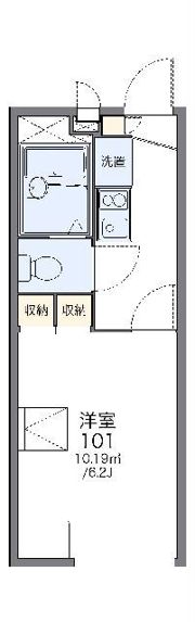 レオパレス明日香の間取り画像