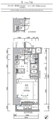 RELUXIA伊勢佐木長者町の間取り画像
