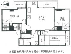 エクセルハイム常盤の間取り画像