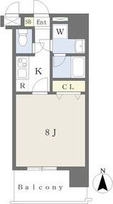カレント茶屋が坂の間取り画像