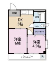 ダイヤコーポの間取り画像