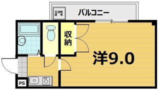 サキゾーメゾン竹鼻の間取り画像