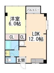 メープル御影中町の間取り画像