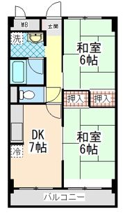プラントパイン御影の間取り画像