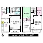 佐藤タウンハウスの間取り画像