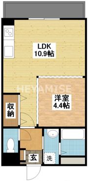 ロイヤルヒル岩松Ⅰの間取り画像
