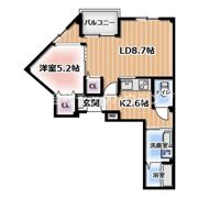 アーカンシェル東寝屋川の間取り画像