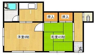 筑波ハウスの間取り画像