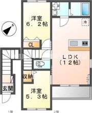 アヴィオンの間取り画像