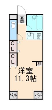 リブコート岡本の間取り画像