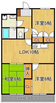 エクセル青葉台の間取り画像