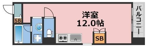 ライフデザイン江戸堀の間取り画像