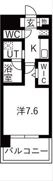 ヒルクレストELGRAND本山の間取り画像