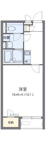 クレイノやなぎ荘の間取り画像