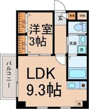 パークアベニュー東山の間取り画像