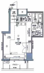 ミテッツァ千代田三崎町の間取り画像