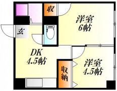 幟パークハイツの間取り画像