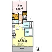 クリークレイン南高江の間取り画像