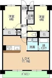 ヒルザコートⅡの間取り画像