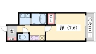 ピアグレース神戸の間取り画像