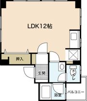 ロックキャッスルの間取り画像