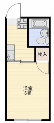 シティハイム中田Aの間取り画像