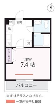 QUIET CRAB HOUSE 鶴見浅野（仮）の間取り画像