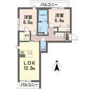 レフィナード桑原の間取り画像
