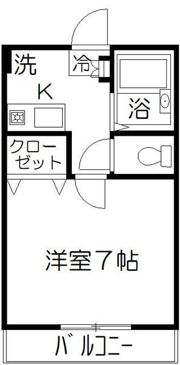 マーブル武蔵浦和の間取り画像
