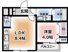 STAR MAISON 寝屋川の間取り画像