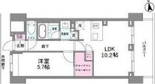 シーズンフラッツ今池NORTHの間取り画像