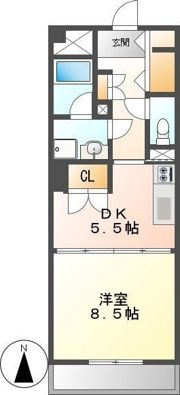 フィオレンテ本山の間取り画像