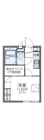 レオパレス東海の間取り画像