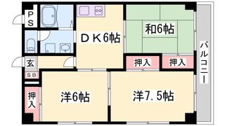 エステートピア日吉の間取り画像