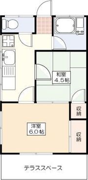 木の実ハイツの間取り画像