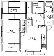 クレベールの間取り画像