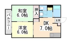 MKハイツの間取り画像