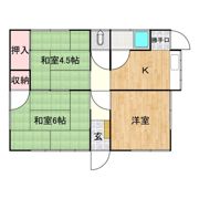 西深津町青山貸家（CDGH)の外観画像