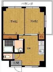 第1アリストマンションの間取り画像