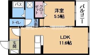 ハートフル ミナクサの間取り画像