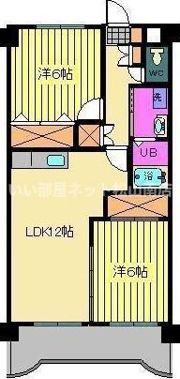 秀和ココペリの間取り画像