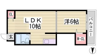 ベルグリーン鈴蘭台の間取り画像